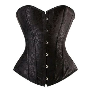 Sexy Black and Lace Corset - Size M